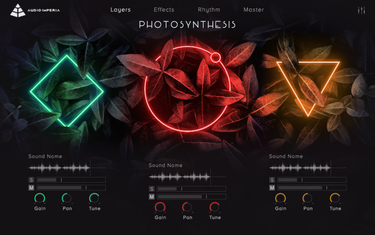 Kontakt Library UI 3D: Low level of detail