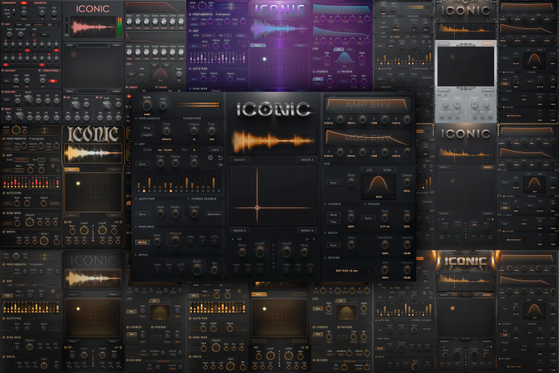 How the Style of the UI of Iconic was taking its shape