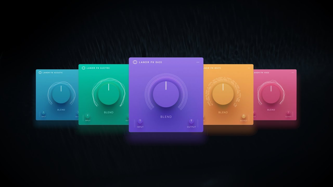LANDR One-Knob multi-effect plugins for quick mixing