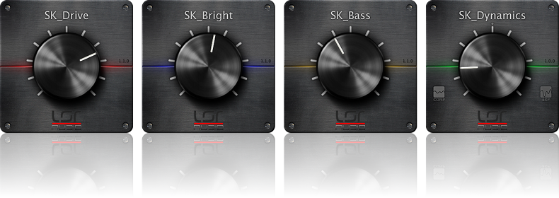 LSR Audio Single Knob Series vintage style audio processors
