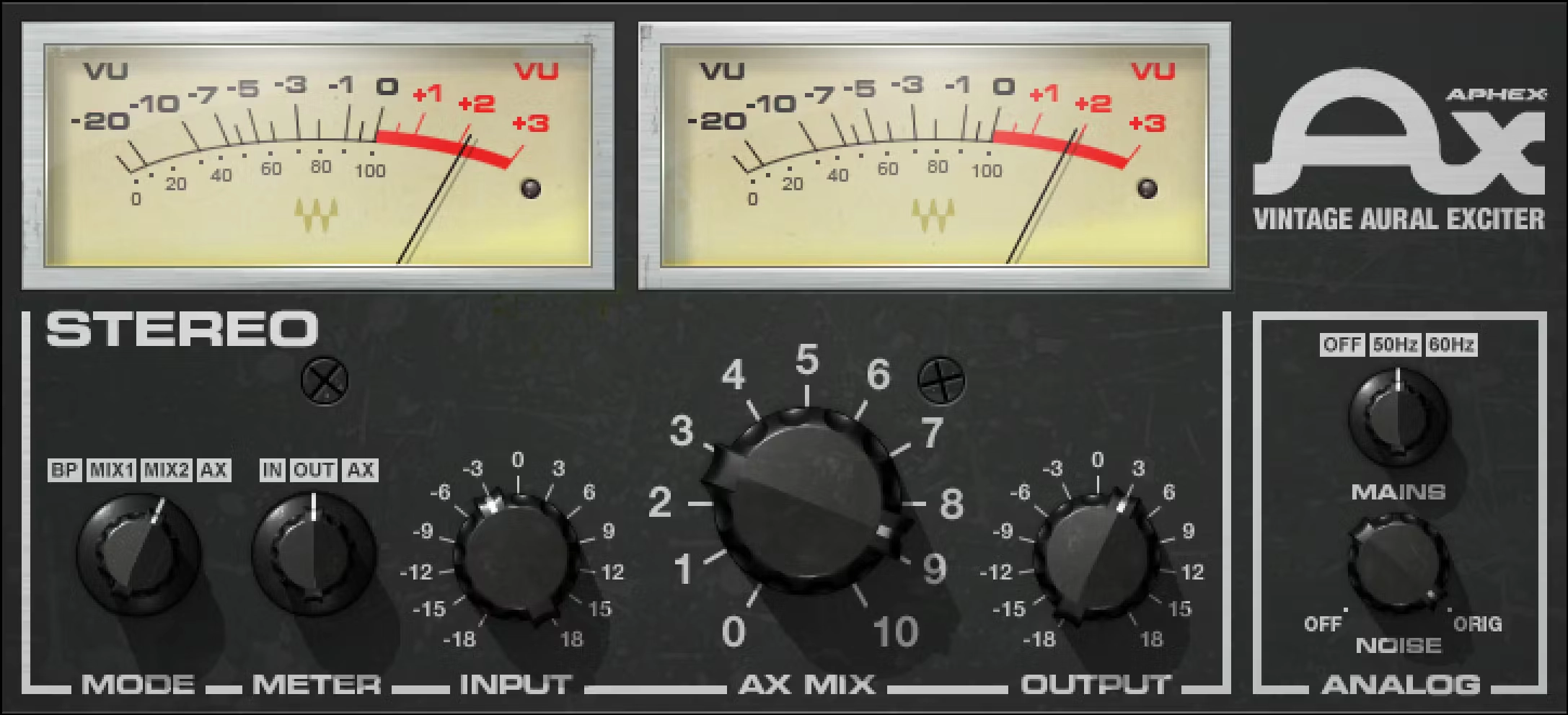 Waves Aphex Vintage Aural Exciter classic harmonic hardware emulation