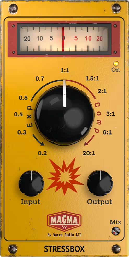 Waves Magma StressBox aggressive tube distortion and saturation