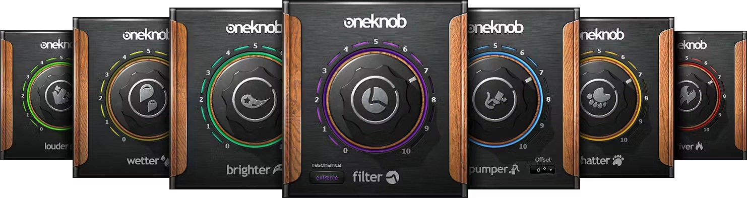 Waves OneKnob Series professional mixing plugins collection