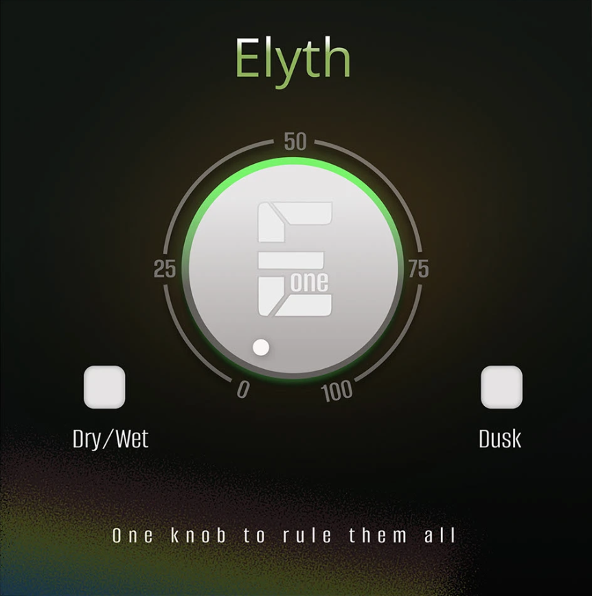 Elyth vocal processing plugin main user interface