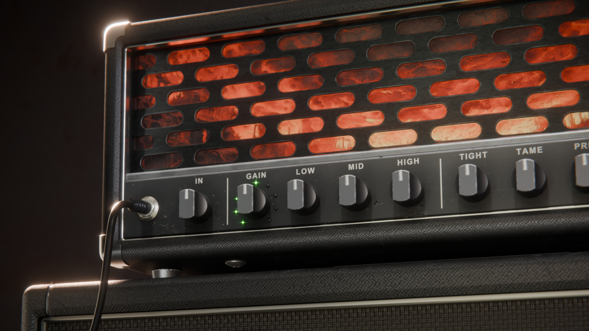 Oracle AmpSim - High Gain Amplifier UI